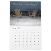 2018 Inspirational Kalender-Fotos mit Zitaten Kalender (Jan 2027)