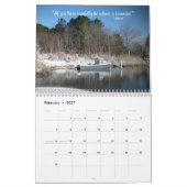 2018 Inspirational Kalender-Fotos mit Zitaten Kalender (Feb 2027)