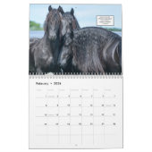 2018 inspirierend friesischer Pferdekalender Kalender (Feb 2026)