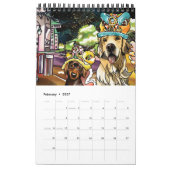 2018 Jahr des Hundes, Hawaii Kalender (Feb 2027)