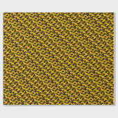 2018 Jahr des Papiers zur Umhüllung von Hunden 2 Geschenkpapier (Flach)