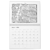 2018 KALENDER Farbton-Schriften (Mär 2026)