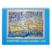 2018 KALENDER Farbton-Schriften (Titelbild)