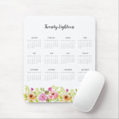 2018 Kalender-Frühlings-Blumen Mousepad (Mit Mouse)