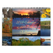 2018 Kalender-Natur-Szenen von Maine Kalender (Titelbild)