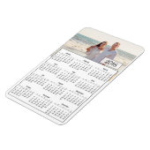 2018 Kalender Personalisiertes Paar Foto Magnet (Linke Seite)
