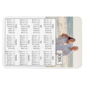 2018 Kalender Personalisiertes Paar Foto Magnet (Horizontal)