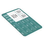 2018 Kalenderzeitschrift - Fotos der 3-Familie - A Magnet (Rechte Seite)