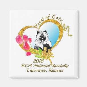 2018 KCA nationale magnent mit Logo Magnet
