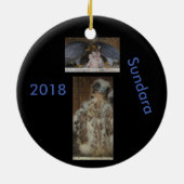 2018 Keramik Ornament Sundara (Hinten)