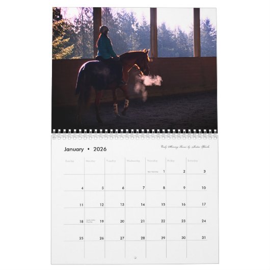 2018 Koppel-hölzerner Bauernhof-Kalender Kalender (Jan 2026)