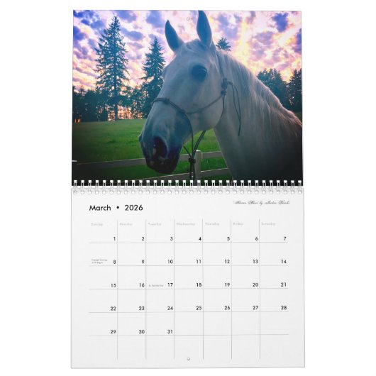 2018 Koppel-hölzerner Bauernhof-Kalender Kalender (Mär 2026)