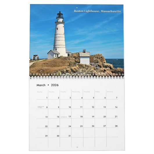 2018 LighthouseGuy.com Leuchtturmkalender Kalender (Mär 2026)