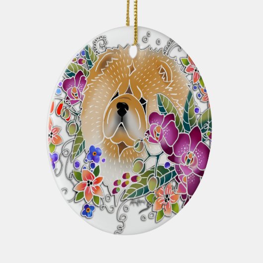 2018 Limited Chow Ornament GARDEN DANCE (Rechts)