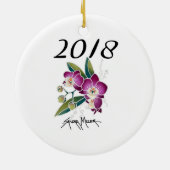 2018 Limited Chow Ornament GARDEN DANCE (Hinten)