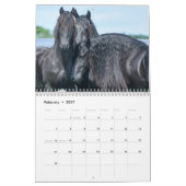 2018 majestätischer Rind-Kalender Kalender (Feb 2027)