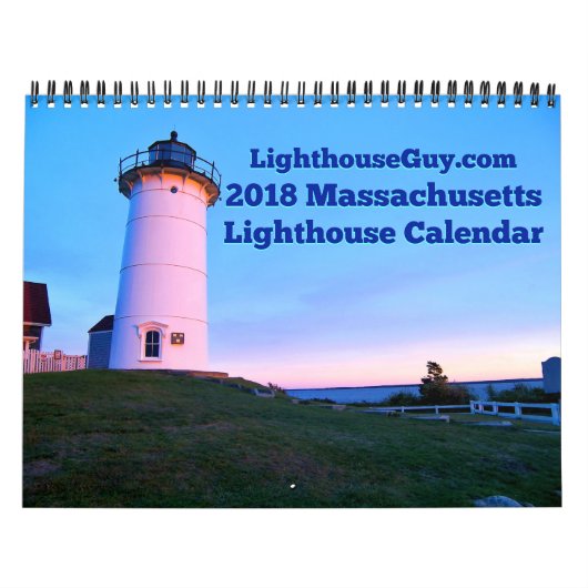 2018 Massachusetts Lighthouse Kalender (Titelbild)