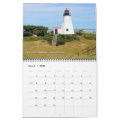2018 Massachusetts Lighthouse Kalender (Mär 2026)