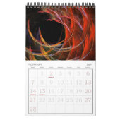2018 Moderne Abstrakte Kunst Kalender (Feb 2027)