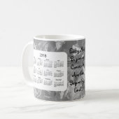 2018 neue Anfang-schwarzer Kaffee-Tasse des Kaffeetasse (Vorderseite Links)