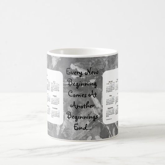 2018 neue Anfang-schwarzer Kaffee-Tasse des Kaffeetasse (Mittel)