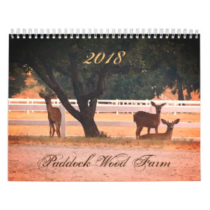 2018 Paddock Wood Farm Kalender