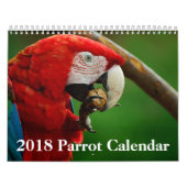 2018 Papageien-Kalender Kalender (Titelbild)
