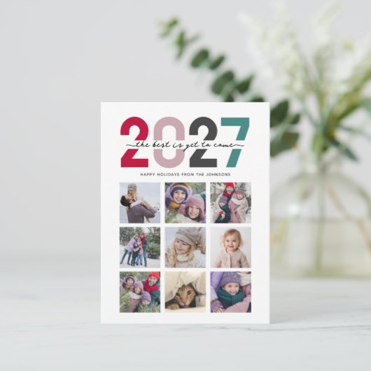 2018% pipe% bunte | Postkarten (Stehend Vorderseite)