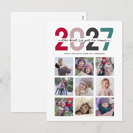 2018% pipe% bunte | Postkarten (Vorne/Hinten)