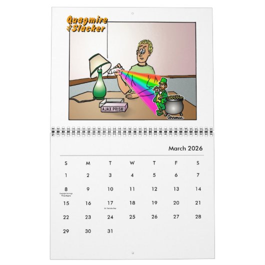 2018 Quagmire - Der Slacker-Kalender Kalender (Mär 2026)
