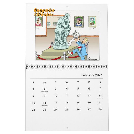 2018 Quagmire - Der Slacker-Kalender Kalender (Feb 2026)