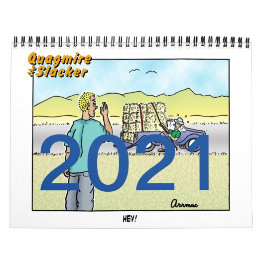 2018 Quagmire - Der Slacker-Kalender Kalender (Titelbild)