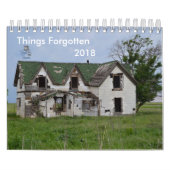 2018 Sachen vergessener Kalender (Titelbild)