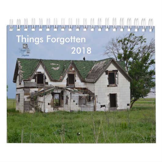 2018 Sachen vergessener Kalender (Titelbild)