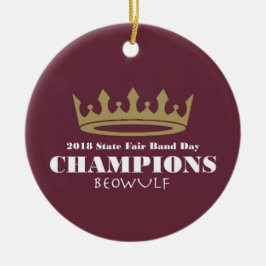 2018 Staat Fair Band Day Champions Ornament