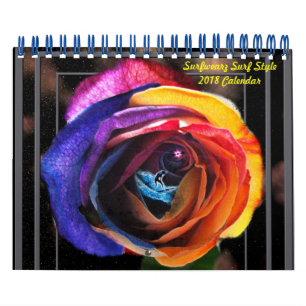 2018 Surfstil-Kalender Kalender