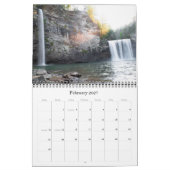 2018 Wasserfälle Tennessee-Kalender Kalender (Feb 2027)