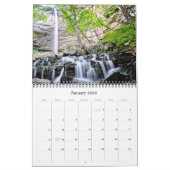 2018 Wasserfälle Tennessee-Kalender Kalender (Jan 2026)