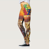 2018 Wein u. Jazzfest-Leggings Leggings (Links)
