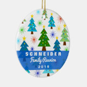 2018 Wiedersehen Weihnachtsbaum Keepake Geschenk Keramikornament (Rechts)