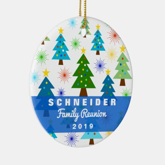 2018 Wiedersehen Weihnachtsbaum Keepake Geschenk Keramikornament (Rechts)