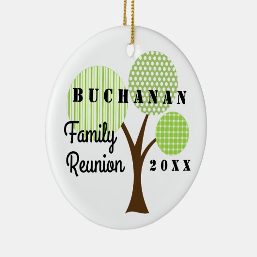 2018 Wiedersehen Whimsical Tree Weihnachtsgeschenk Keramik Ornament (Rechts)