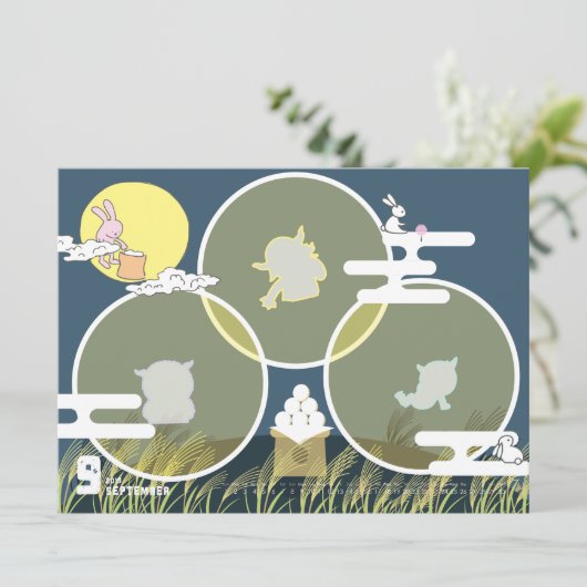 2019カレンダー9月 (Stehend Vorderseite)