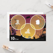 2019カレンダー10月 KARTE (Vorderseite/Rückseite Beispiel)