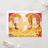 2019カレンダー11月 KARTE (Vorderseite/Rückseite Beispiel)