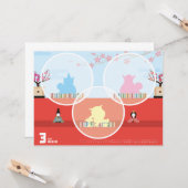 2019カレンダー3月 KARTE (Vorderseite/Rückseite Beispiel)