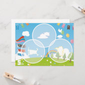 2019カレンダー5月 KARTE (Vorderseite/Rückseite Beispiel)