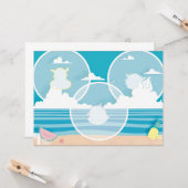 2019カレンダー7月 KARTE (Vorderseite/Rückseite Beispiel)