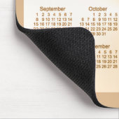 2019-2020 Kalender SchuljahrSun TAN durch Janz Mousepad (Ecke)
