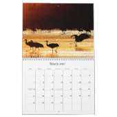 2019/2020 Kran-Vogel-Tier-Tier-Kalender Kalender (Mär 2027)